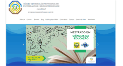 Desktop Screenshot of neuroaprendizagem.com.br